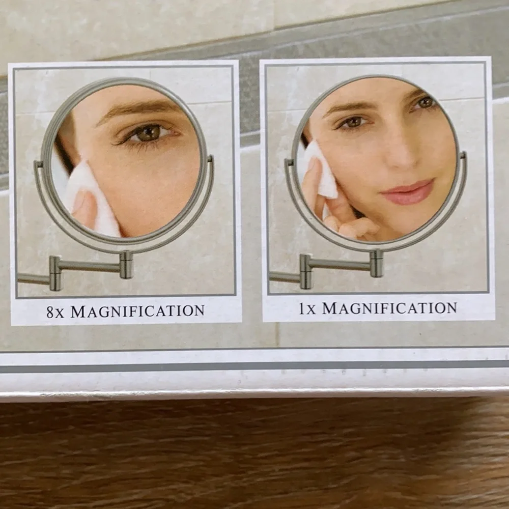 Double-Sided Wall Mount Mirror